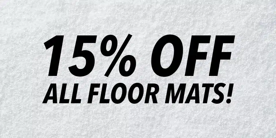 $15% OFF Floormats