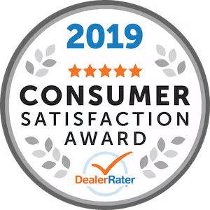 2019 DealerRater Consumer Satisfaction Award