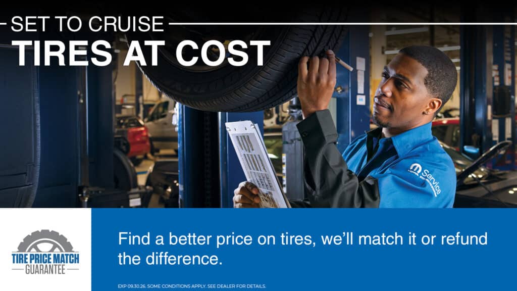 National Brand Tires at Cost