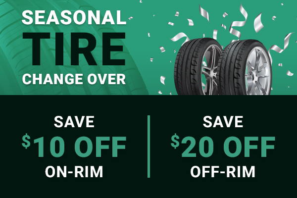 Save up to $20 on your tire swap! (Expires Oct 15th!)