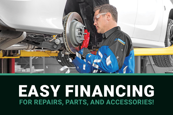 Finance Your Service – Repairs, Accessories, Tires and More!